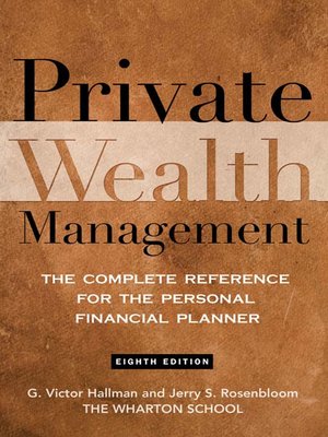 cover image of Private Wealth Management
